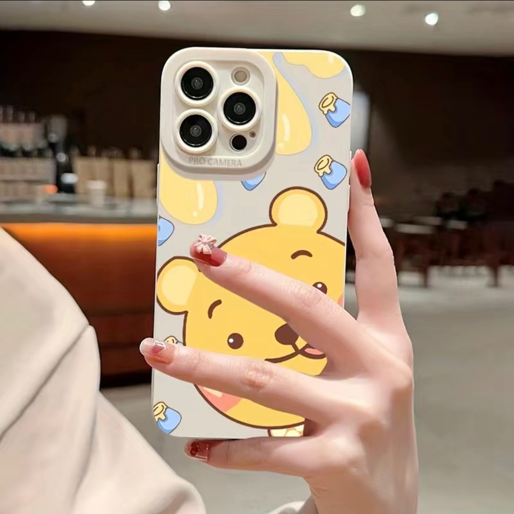Unique Bear Graphic Phone Case for Apple iPhone 13 pro max